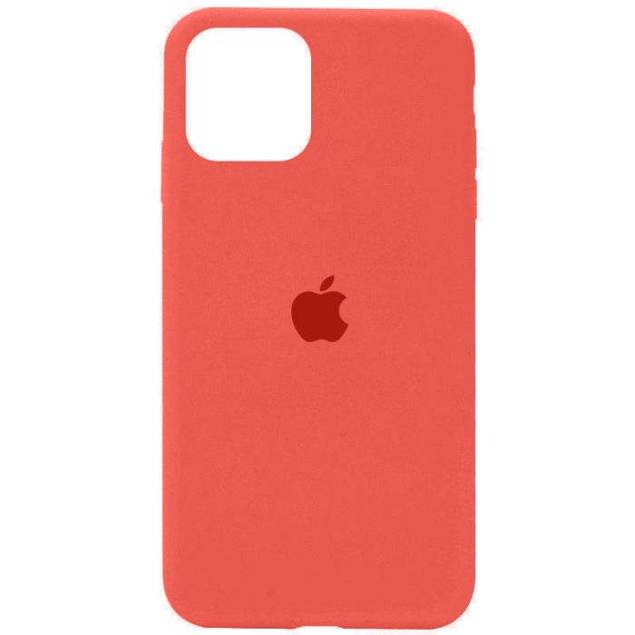 Чохол для смартфона Silicone Full Case AA Open Cam for Apple iPhone 12 18,Peach (FullOpeAAi12-18)