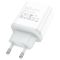 Мережевий зарядний пристрій HOCO C104A Stage single port PD20W charger White (6931474782892)