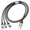 Кабель HOCO X102 Fresh 3-in-1 charging data cable (iP+Micro+Type-C) Black (6942007608794)