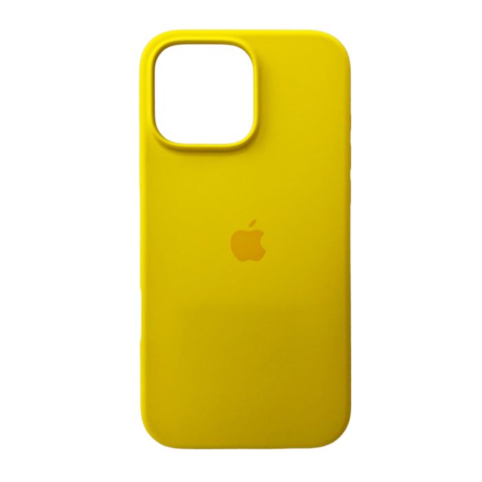 Чохол для смартфона Silicone Full Case AA Open Cam for Apple iPhone 16 Pro Max 56,Sunny Yellow (FullOpeAAi16PM-56)