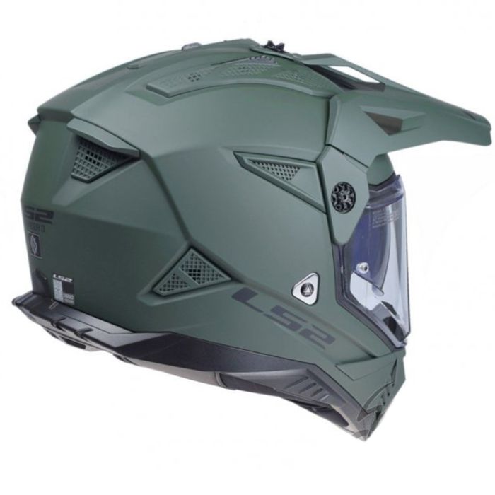 Мотошолом LS2 MX702 Pioneer 2 Solid Matt Mil. Green 06 M