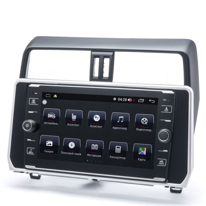 Штатна магнітола Prime-X 22-025/9K, 4+64, 4G. TOYOTA Land Cruiser Prado (150) 2017+