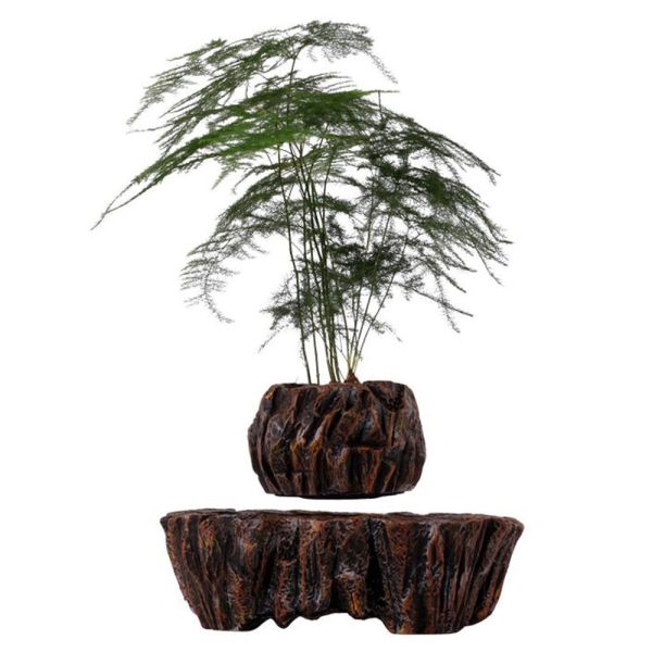 Магнітний левітаційний горщик для рослин HCNT Magnetic Levitating Pot M5B-PW Brown (M005B-PW)