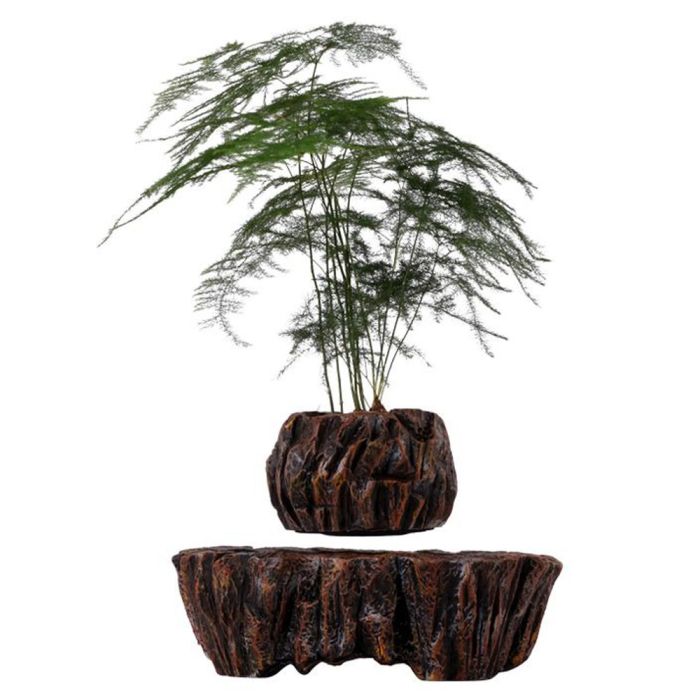 Магнітний левітаційний горщик для рослин HCNT Magnetic Levitating Pot M5B-PW Brown (M005B-PW)