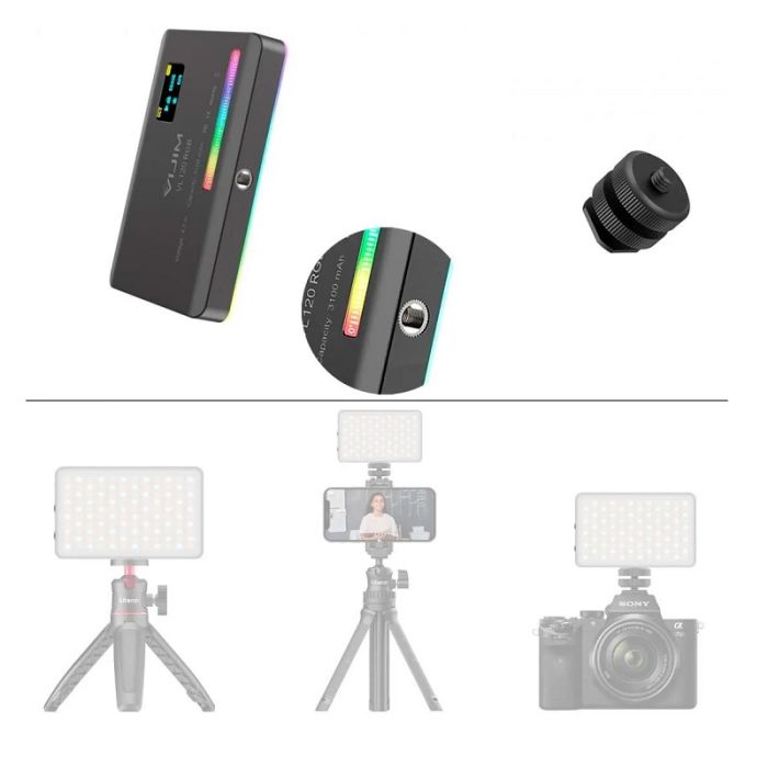 Відеосвітло Ulanzi Vijim VL120RGB light Black (UV-2346 VL120RGB) (2346)
