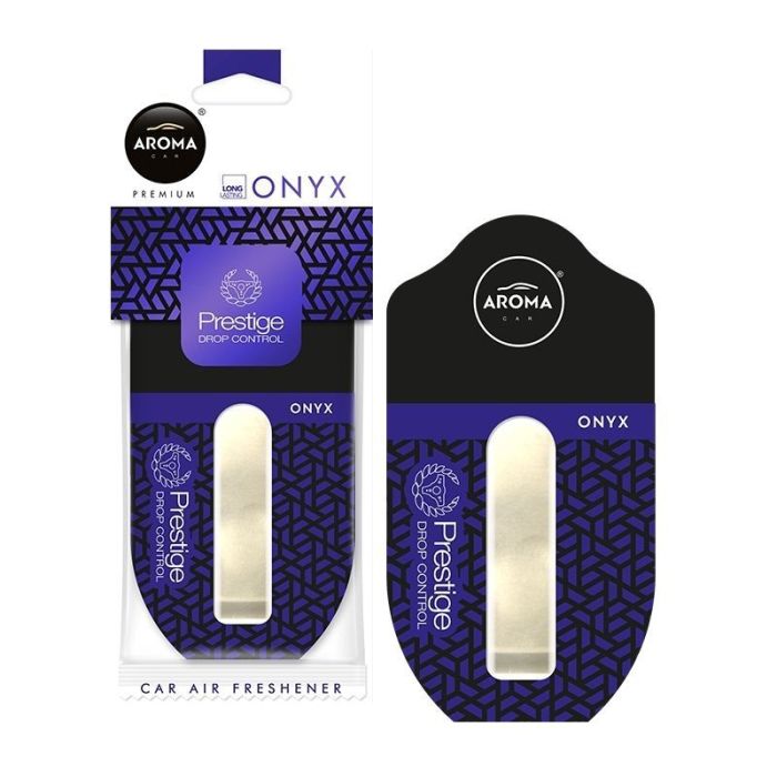 Автомобильный ароматизатор Aroma Car Prestige Drop Control Onyx для салона авто (83970)