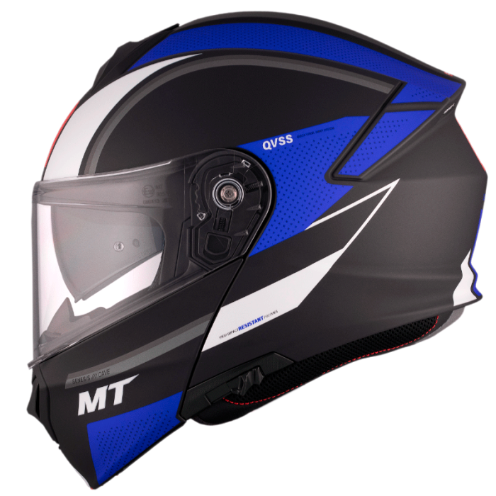 Мотошолом MT Genesis SV Cave A7 Matt Blue M