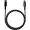 Кабель Baseus Tungsten Gold Fast Charging Data Cable Type-C to iP PD 20W 1m Black (CATLWJ-01)