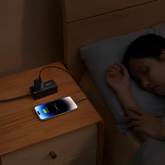 Мережевий зарядний пристрій Baseus Cube Pro Fast Charger 1C 30W EU Black (CCXF000301)
