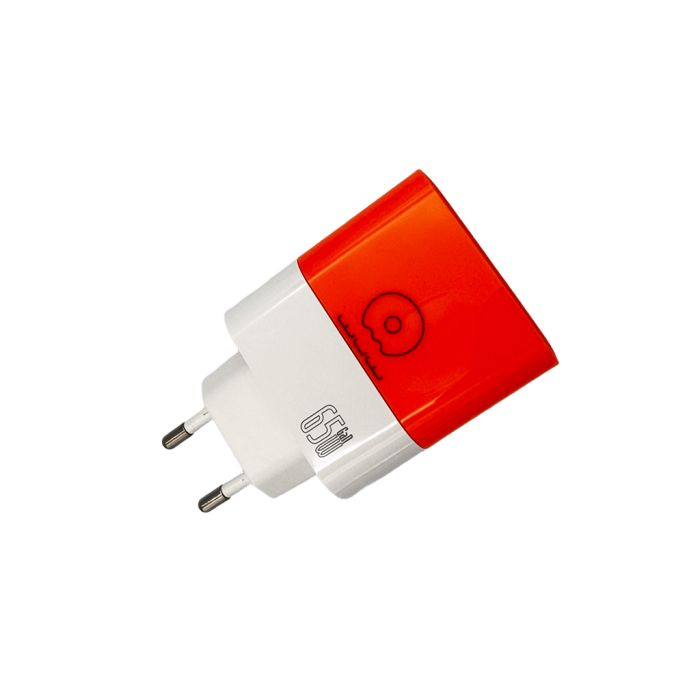 Мережевий зарядний пристрій WUW-C215 65W Charger 2 USB C + USB A white black (C215)