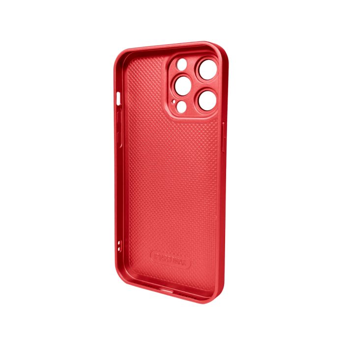 Чохол для смартфона AG Glass Matt Frame Color Logo for Apple iPhone 15 Pro Max Coke Red (AGMattFrameiP15PMRed)