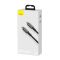 Кабель Baseus Tungsten Gold Fast Charging Data Cable Type-C to Type-C 100W 2m Black (CATWJ-A01)