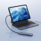 USB-хаб Baseus UltraJoy Series 7-Port HUB AIR Space Grey (Type-C to HDMI4K@60Hz*1+USB3.0*2+PD*1+SD/TF3.0*1+3.5mm*1) (B00052803811-02)
