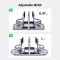 Підставка для ноутбука UGREEN LP258 Vertical Laptop Stand (Dual-slot)(UGR-60643) (UGR-60643)