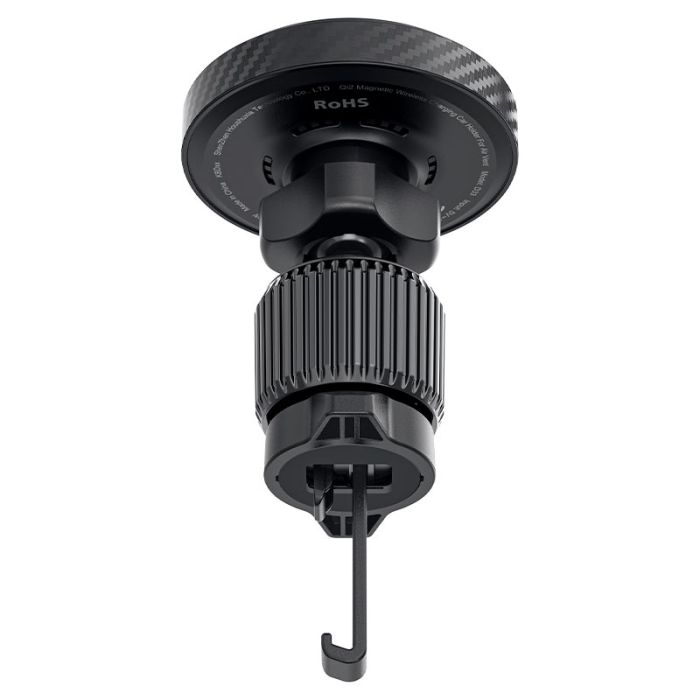 Автотримач для телефона з БЗП ACEFAST D33 Qi2 magnetic wireless charging car holder for air vent Black (6974316280293)