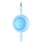 Кабель Baseus Bright Mirror 2 Series Retractable 3-in-1 Fast Charging  Data Cable USB to M+L+C 3.5A 1.1m Sky Blue (CAMJ010017)