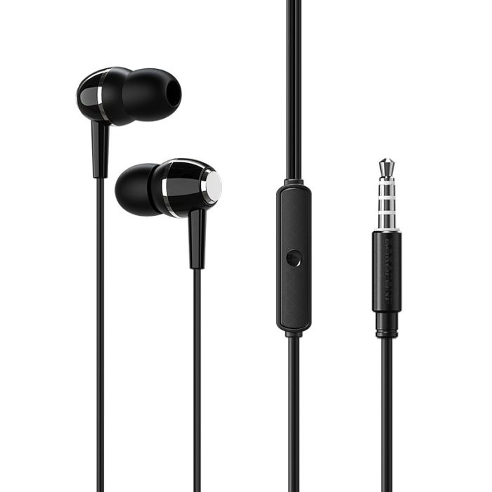 Навушники дротові BOROFONE BM36 (3.5mm) Black (6931474709691)
