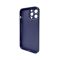Чохол для смартфона AG Glass Matt Frame Color Logo for Apple iPhone 13 Pro Max Navy Blue (AGMattFrameiP13PMBlue)