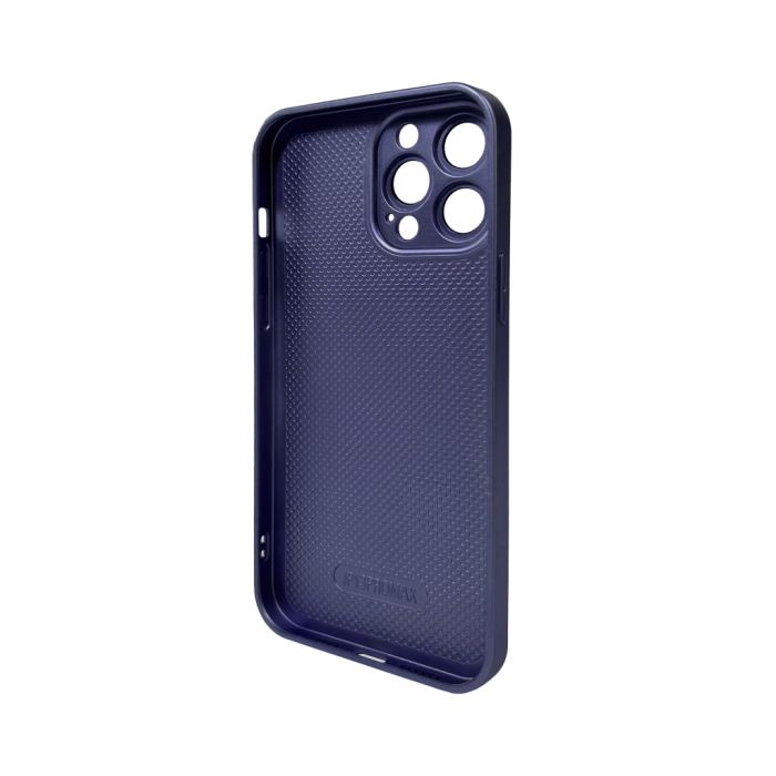 Чохол для смартфона AG Glass Matt Frame Color Logo for Apple iPhone 13 Pro Max Navy Blue (AGMattFrameiP13PMBlue)