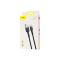 Кабель Baseus Cafule Cable USB For Micro 2.4A 1m Gray+Black (CAMKLF-BG1)