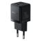 Мережевий зарядний пристрій Baseus Palm Fast Charger C+U 20W EU Cluster Black (with Baseus Mini White Cable USB-C to USB-C 60W (20V/3A) 1m Cluster Bla (P10111608113-01)