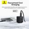 Мережевий зарядний пристрій Baseus Palm Fast Charger C+U 20W EU Cluster Black (with Baseus Mini White Cable USB-C to USB-C 60W (20V/3A) 1m Cluster Bla (P10111608113-01)