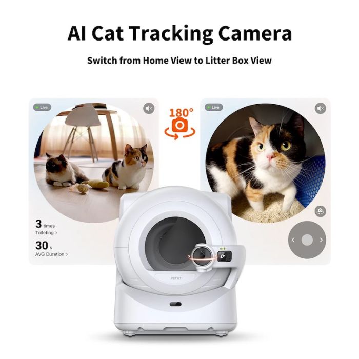 Смарт автоматичний лоток PETKIT Purobot Ultra with Camera (P9903)