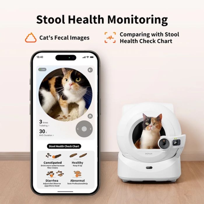 Смарт автоматичний лоток PETKIT Purobot Ultra with Camera (P9903)