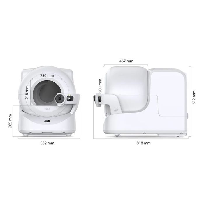 Смарт автоматичний лоток PETKIT Purobot Ultra with Camera (P9903)