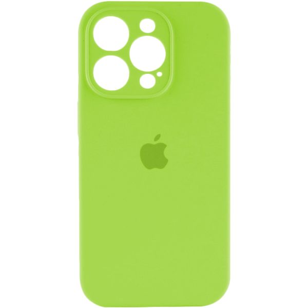 Чохол для смартфона Silicone Full Case AA Camera Protect for Apple iPhone 13 Pro Max 24,Shiny Green (FullAAi13PM-24)