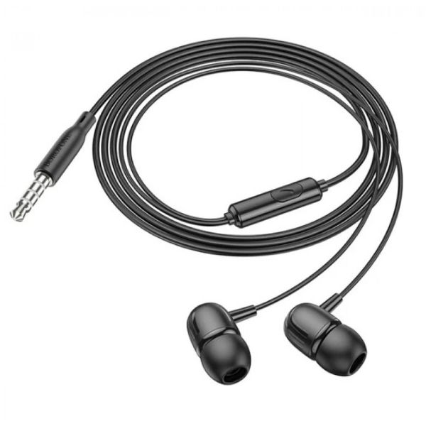 Навушники дротові BOROFONE BM77 (3.5mm) Black (6941991102950)