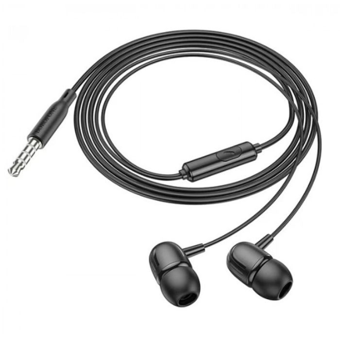 Навушники дротові BOROFONE BM77 (3.5mm) Black (6941991102950)