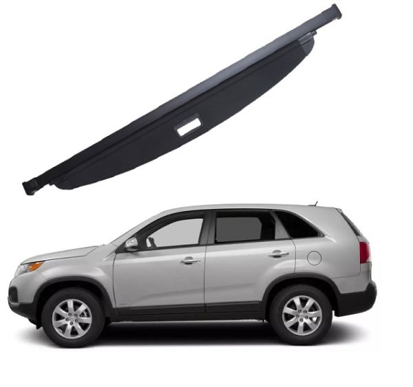 Задняя накладка (шторка, полка) багажника Kia Sorento 2 (09-12 г.в.)
