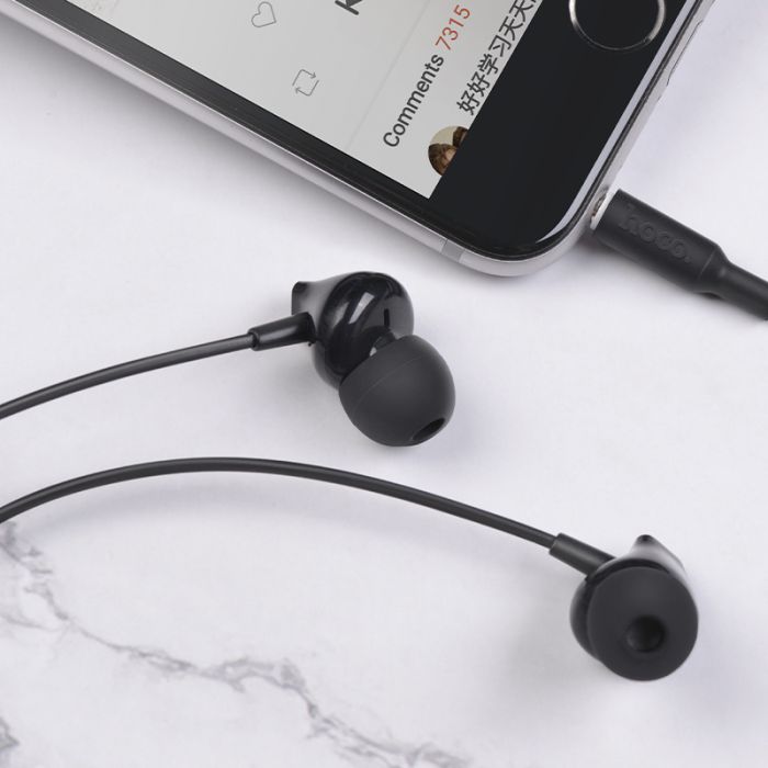 Навушники дротові HOCO M60 (3.5mm) Black (6931474707505)