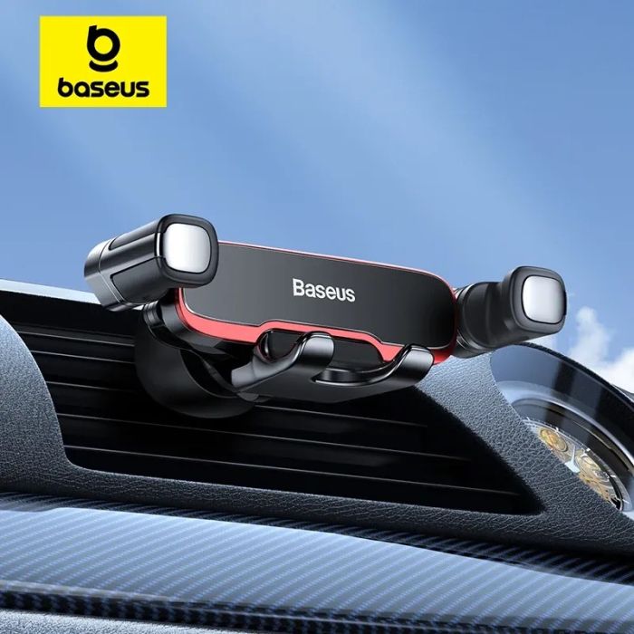 Автотримач для телефона Baseus Mr Hui Gravity Car Mount Black (SUYL-HU01)