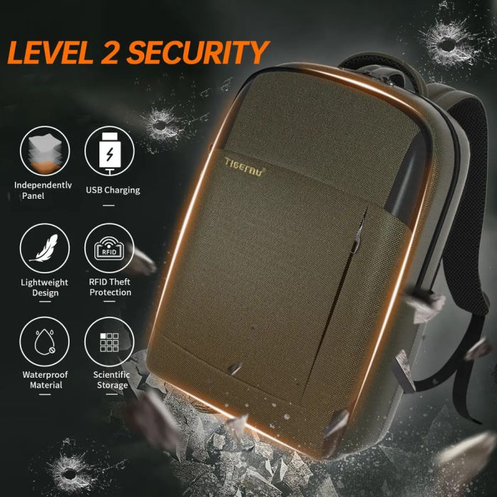 Рюкзак Tigernu T-B3906B 15.6" Army Green (T-B3906BArmyGreen)