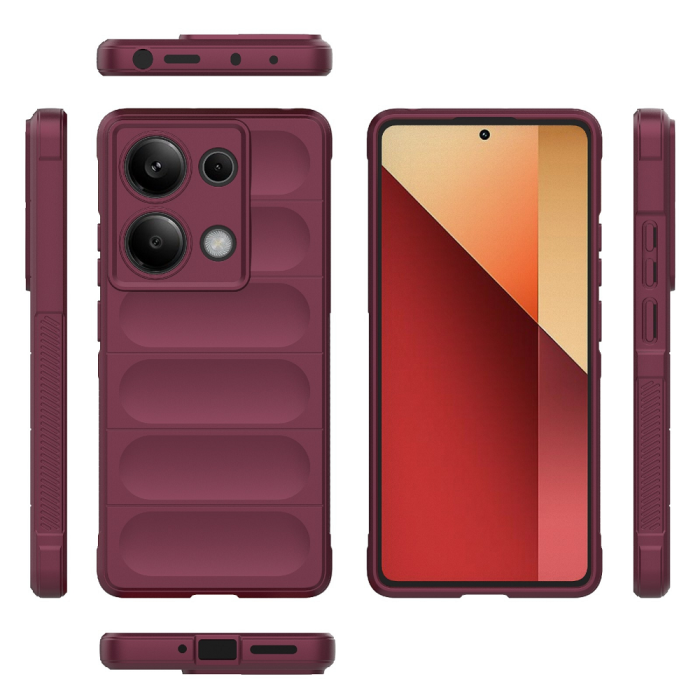 Чохол для смартфона Cosmic Magic Shield for Xiaomi Redmi Note 13 Pro 5G/POCO X6 5G Plum (MagicShXiNo13P5GPlum)