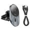 Автотримач для телефона з БЗП HOCO CA91 Magic magnetic wireless fast charging car holder Gray (6931474753465)
