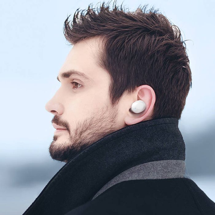 Бездротові навушники TWS HOCO EQ3 Smart White (6931474798565)