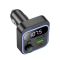 АЗП з FM-модулятором HOCO E85 Tiger PD20W+QC3.0 car BT FM transmitter Black (6942007634304)