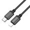 Кабель BOROFONE BX87 Sharp PD charging data cable for iP Black (6974443388985)