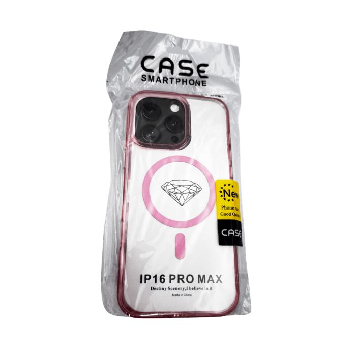 Чохол для смартфона Cosmic Acrilyc Colorful Mag for Apple iPhone 16 Pro Pink (AcrilycColor16PPink)