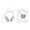 Бездротові накладні навушники BOROFONE BO22 Plus Elegant BT headphones Silver (6941991115202)