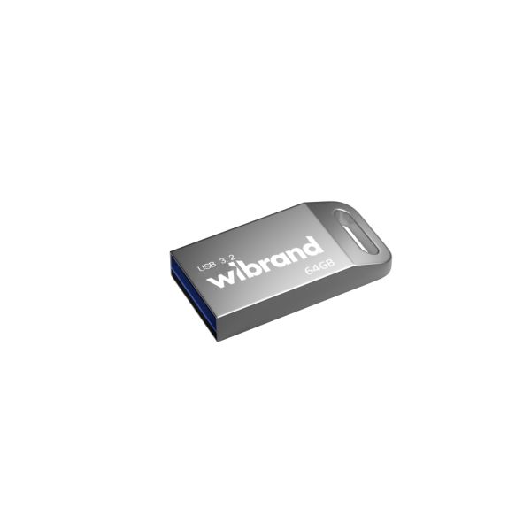 Флеш-накопичувач Wibrand USB 3.2 Gen1 Ant 64GB Silver (WI3.2/AN64M4S)