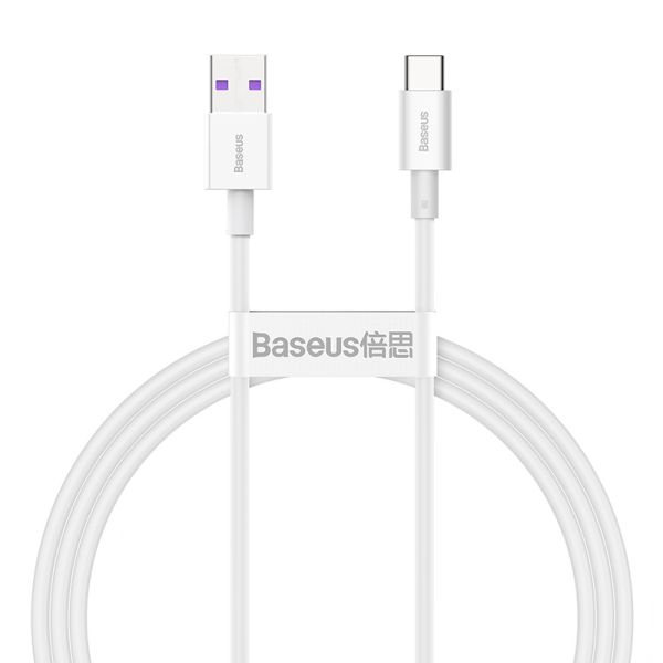 Кабель Baseus Superior Series USB to Type-C 66W 1m White (CATYS-02)