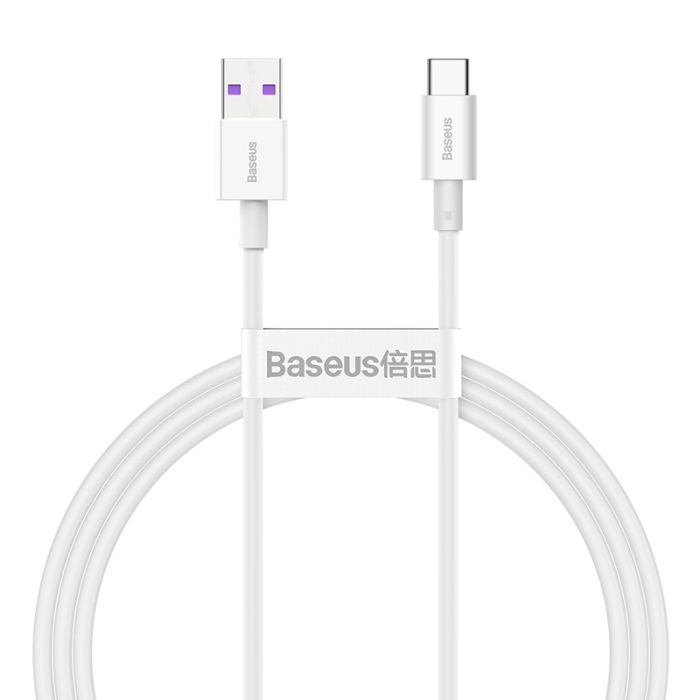 Кабель Baseus Superior Series USB to Type-C 66W 1m White (CATYS-02)