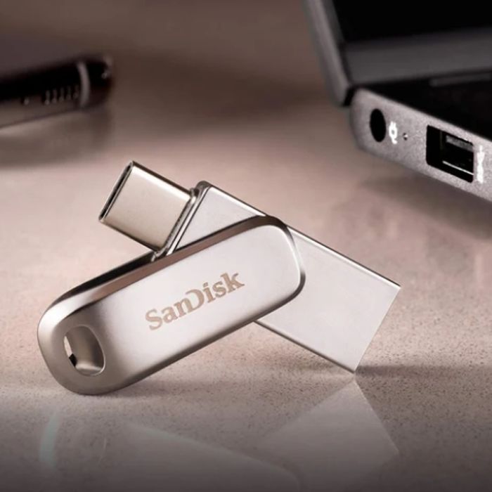 Флеш-накопичувач SanDisk USB 3.1 Ultra Dual Luxe Type-C 512Gb (150 Mb/s) (SDDDC4-512G-G46)