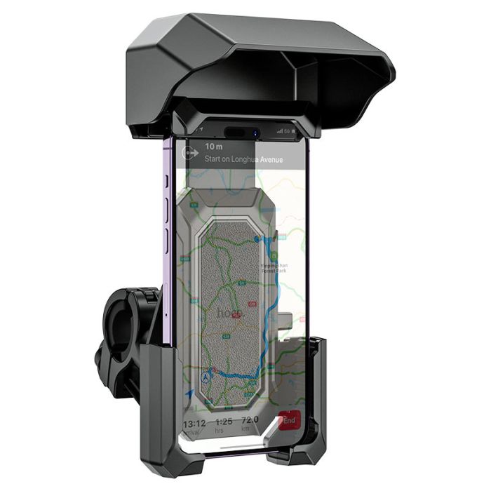 Велотримач для телефона HOCO H31 Wild Wolf bicycle motorcycle universal holder Black (6942007614450)