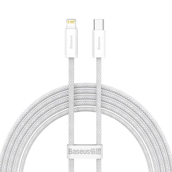 Кабель Baseus Dynamic Series Fast Charging Data Cable Type-C to iP 20W 1m White (CALD000002)