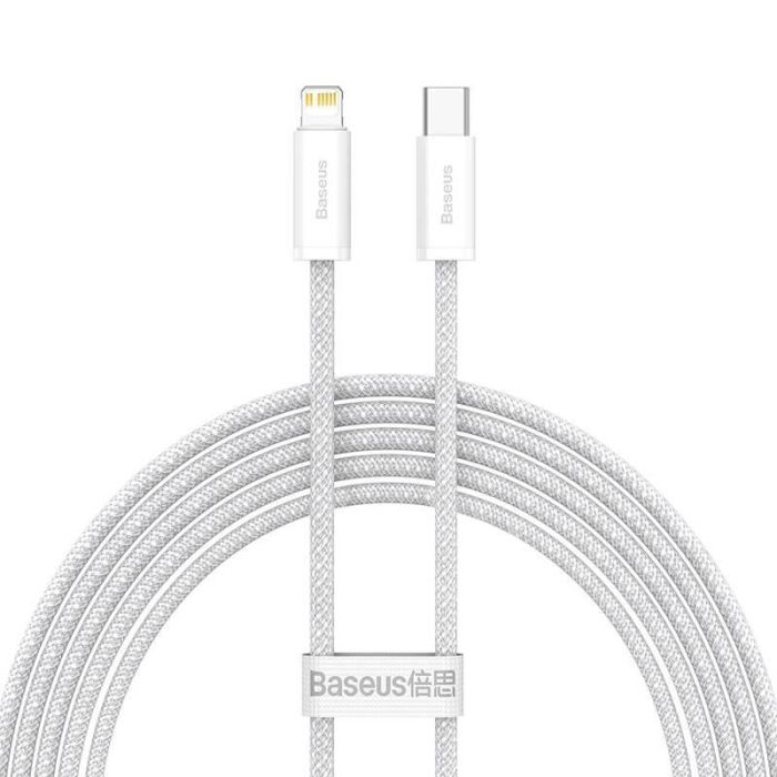 Кабель Baseus Dynamic Series Fast Charging Data Cable Type-C to iP 20W 1m White (CALD000002)